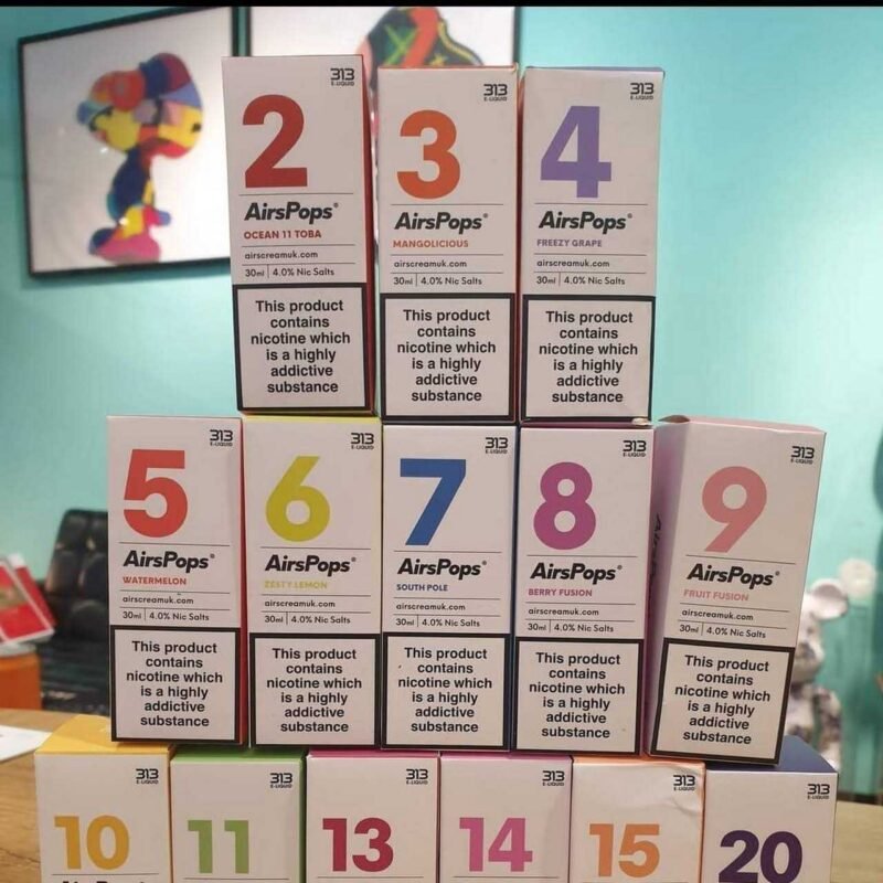 2023-01-12 英國 高端正品 AirsCream 313 數字系列 30ML