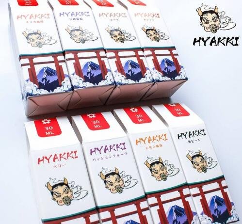 HYAKKI 【小煙油】日系 HYAKKI(哈婭崎)30ML