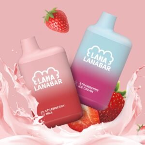 未标题-1 【一次性/拋棄式】LANABAR 5000 PUFF一次性5000口(3.0%) 13ml容量