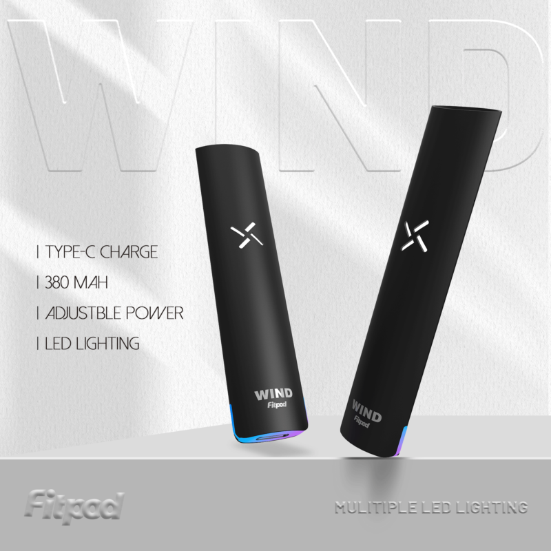 1 【小煙主機】【Fitpod Wind氣流桿】4段智能調壓-玩家的終極武器