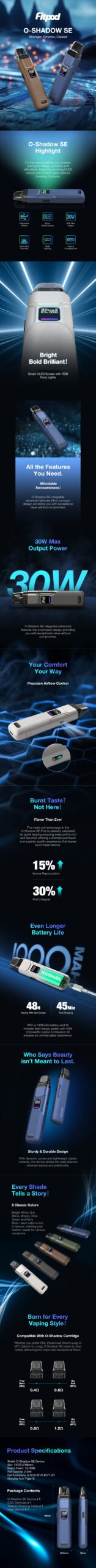 Fitpod O-Shadow SE 小蠻牛通用